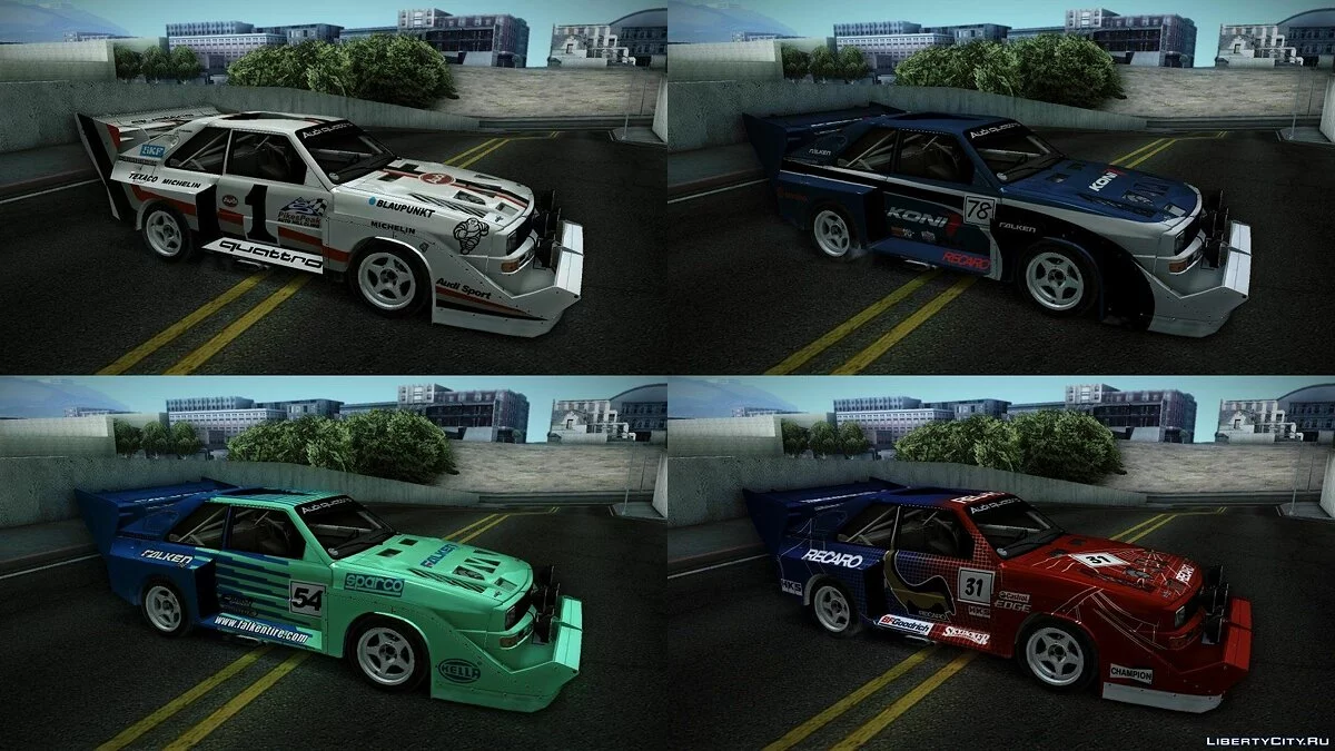 Audi Quattro Pikes Peak / GTA San Andreas