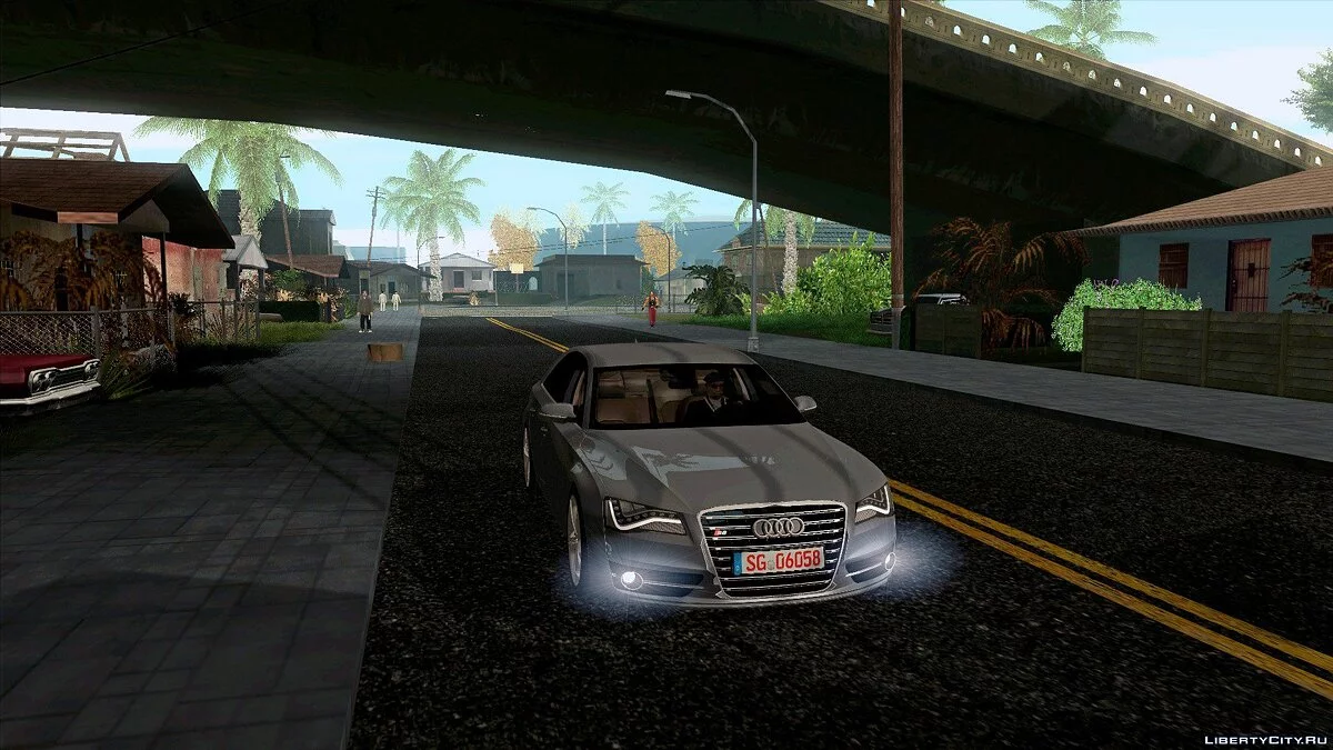 2012 Audi S8 [ImVehFt] v1.1 / GTA San Andreas