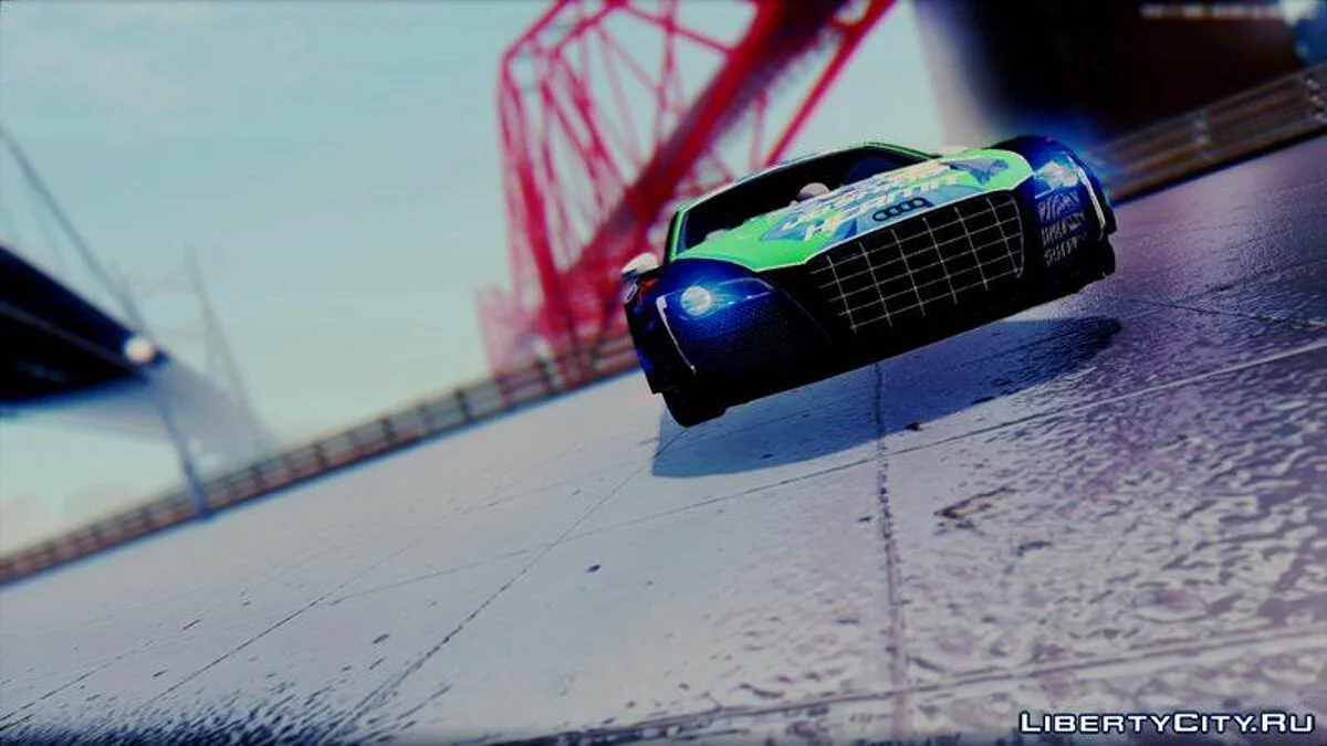Audi R8 V.1.0 Itasha Yoshino Hermit Date A Live Liberty Walk Performance / GTA San Andreas