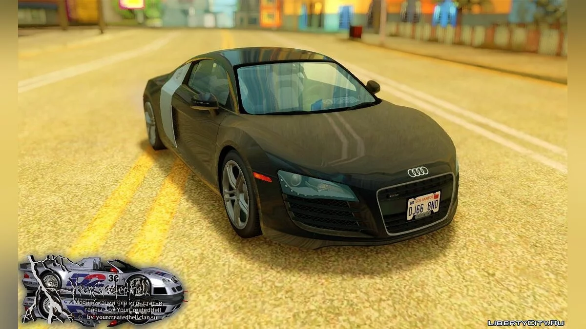 2008 Audi R8 Coupe 4.2 FSI quattro US-Spec v1.0.0 / GTA San Andreas