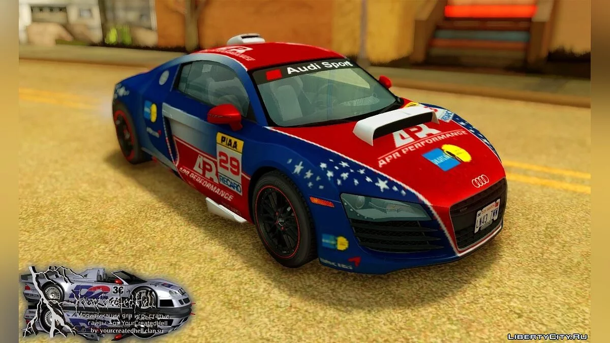 2008 Audi R8 Coupe 4.2 FSI quattro US-Spec v1.0.0 / GTA San Andreas