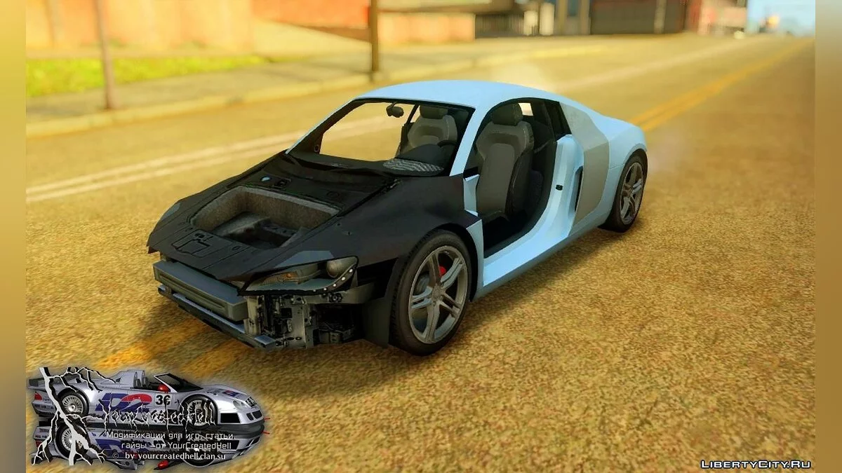 2008 Audi R8 Coupe 4.2 FSI quattro US-Spec v1.0.0 / GTA San Andreas