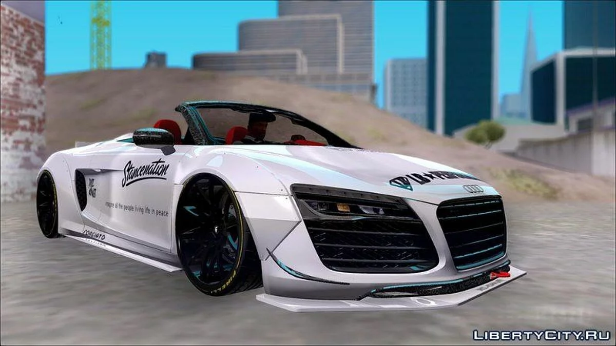 Audi R8 Spyder 5.2 V10 Plus LB Walk DiCe / GTA San Andreas