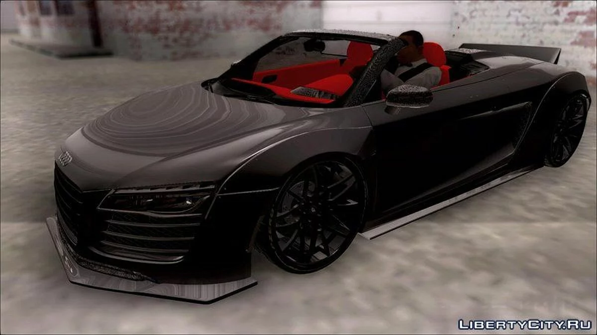 Audi R8 Spyder 5.2 V10 Plus LB Walk / GTA San Andreas