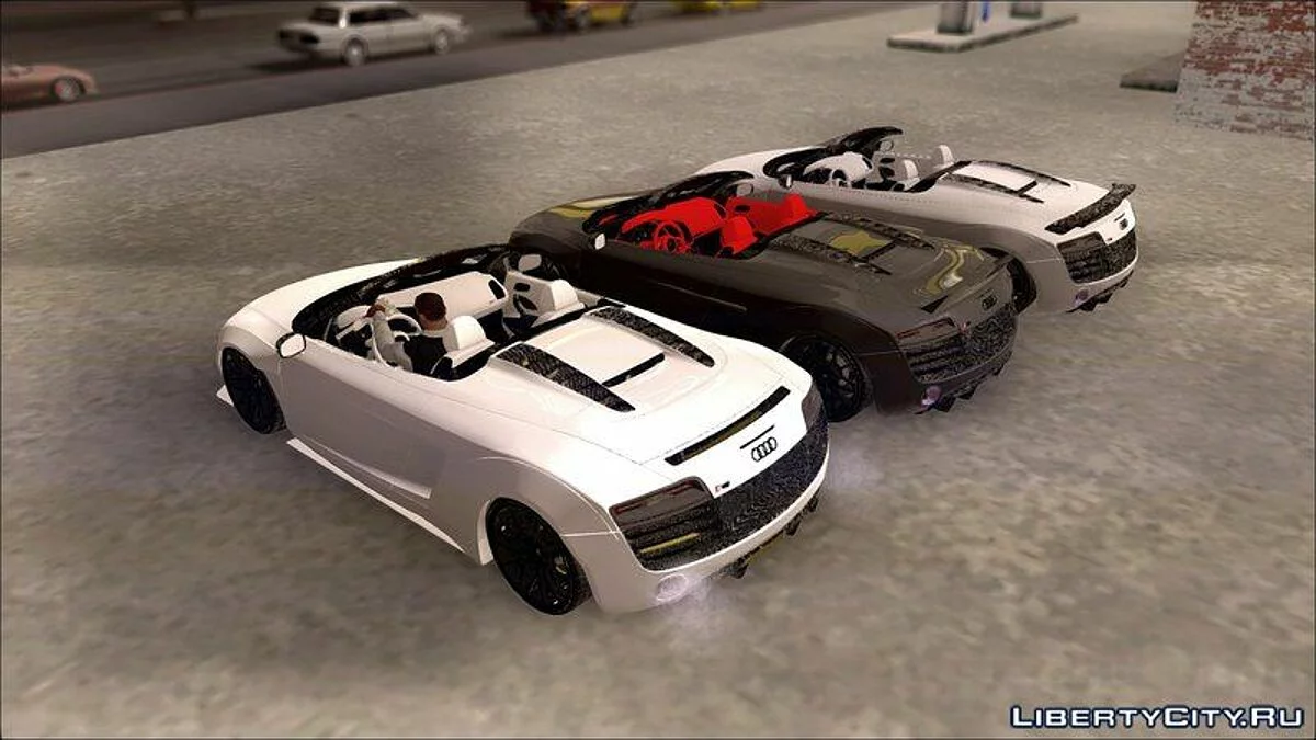 Audi R8 Spyder 5.2 V10 Plus LB Walk / GTA San Andreas