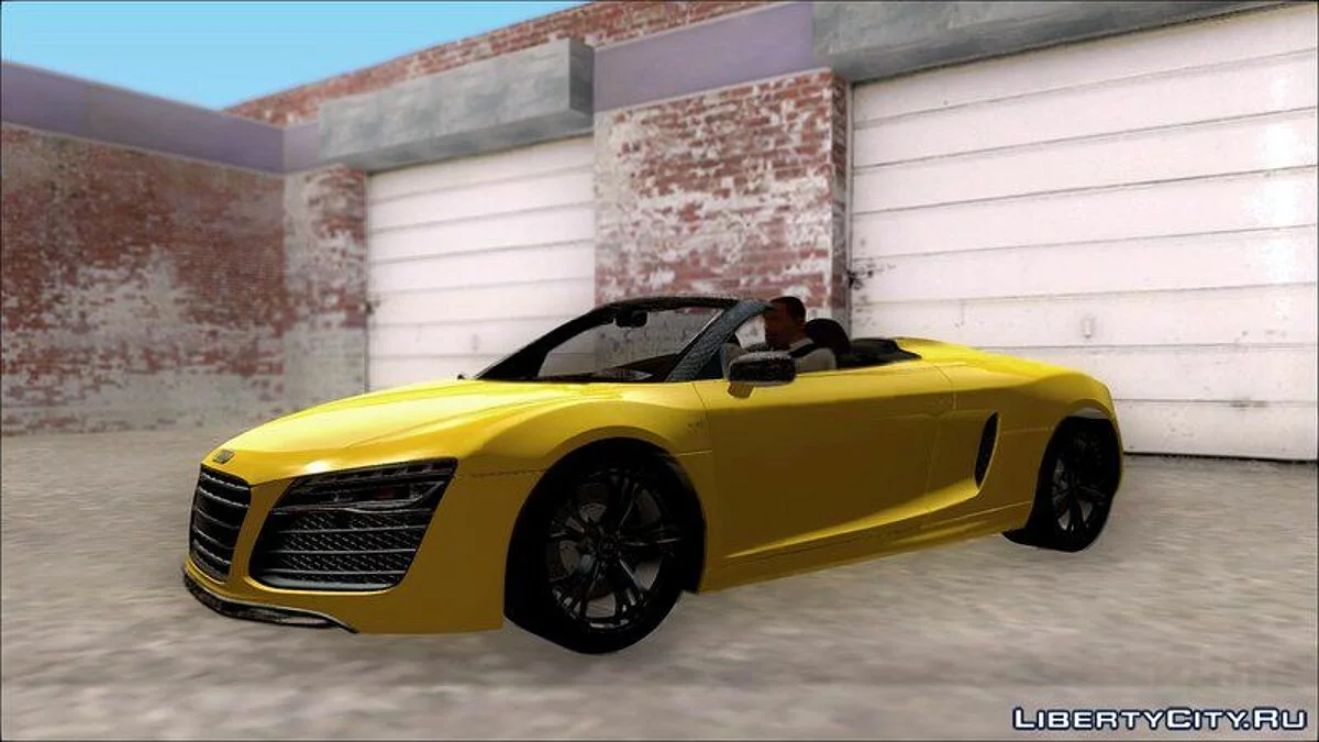 Audi R8 Spyder 5.2 V10 Plus / GTA San Andreas