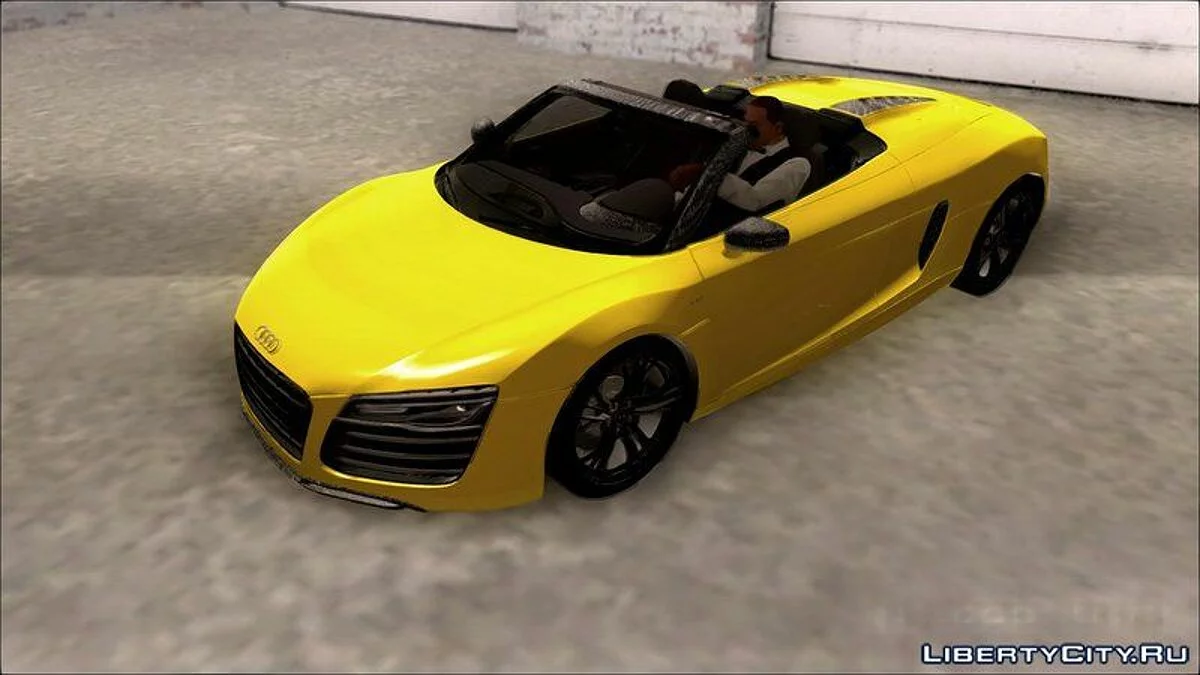 Audi R8 Spyder 5.2 V10 Plus / GTA San Andreas