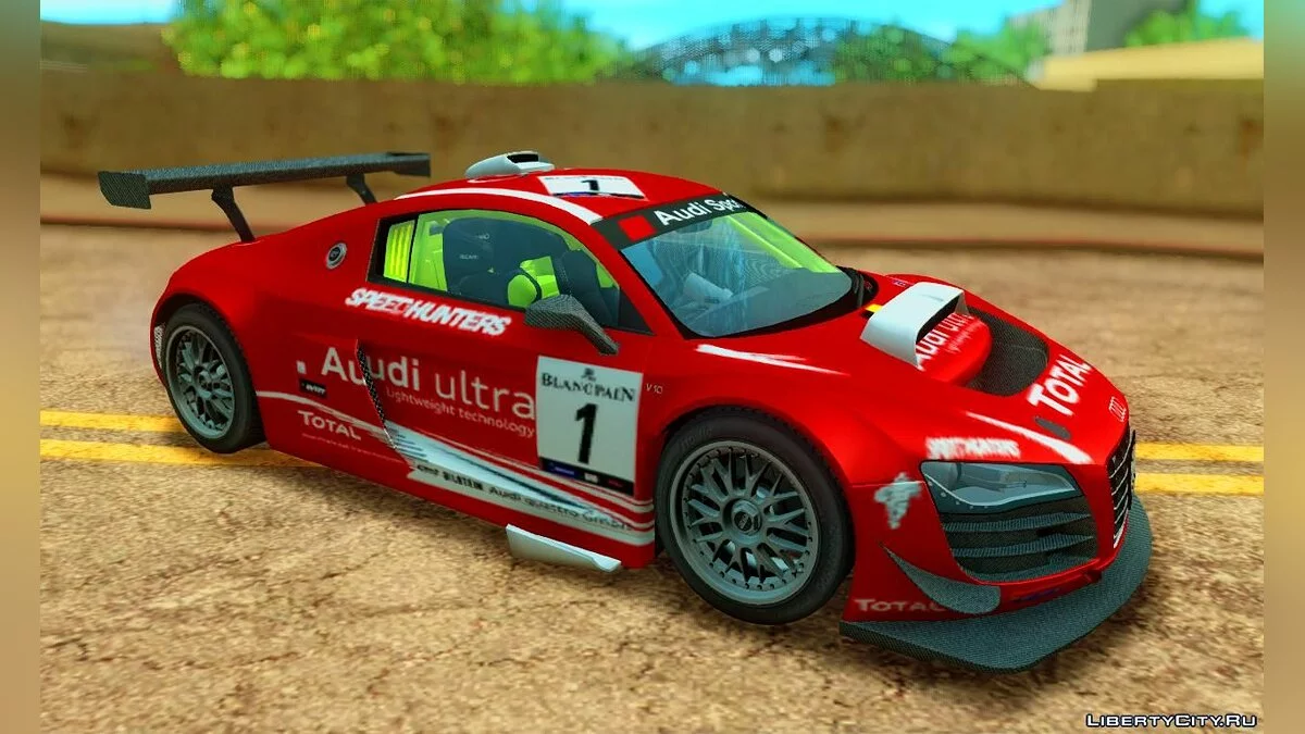 2009 Audi R8 LMS Ultra v1.0.3 / GTA San Andreas
