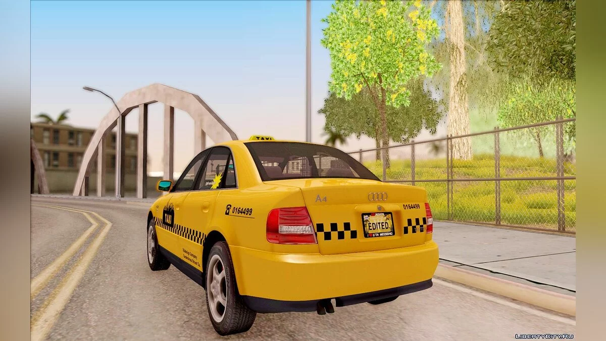 Audi A4 1.9 TDI Taxi / GTA San Andreas