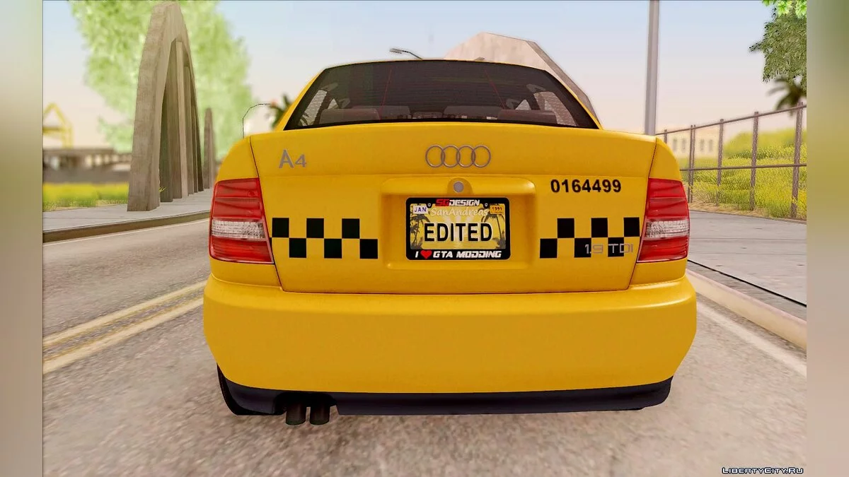 Audi A4 1.9 TDI Taxi / GTA San Andreas