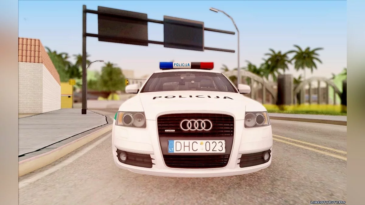 Audi A6 C6 Lithuanian Police / GTA San Andreas