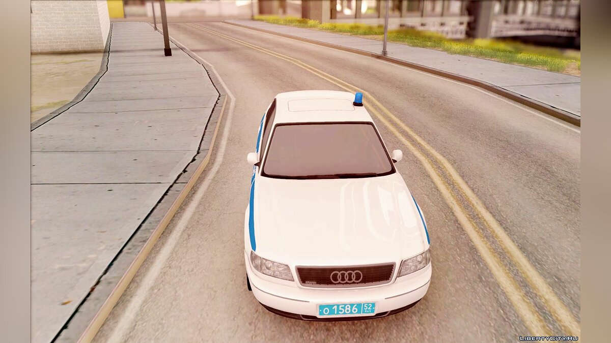 Скачать Audi A8 Служебная машина Полиции МВД для GTA San Andreas