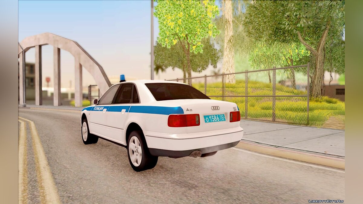 Скачать Audi A8 Служебная машина Полиции МВД для GTA San Andreas