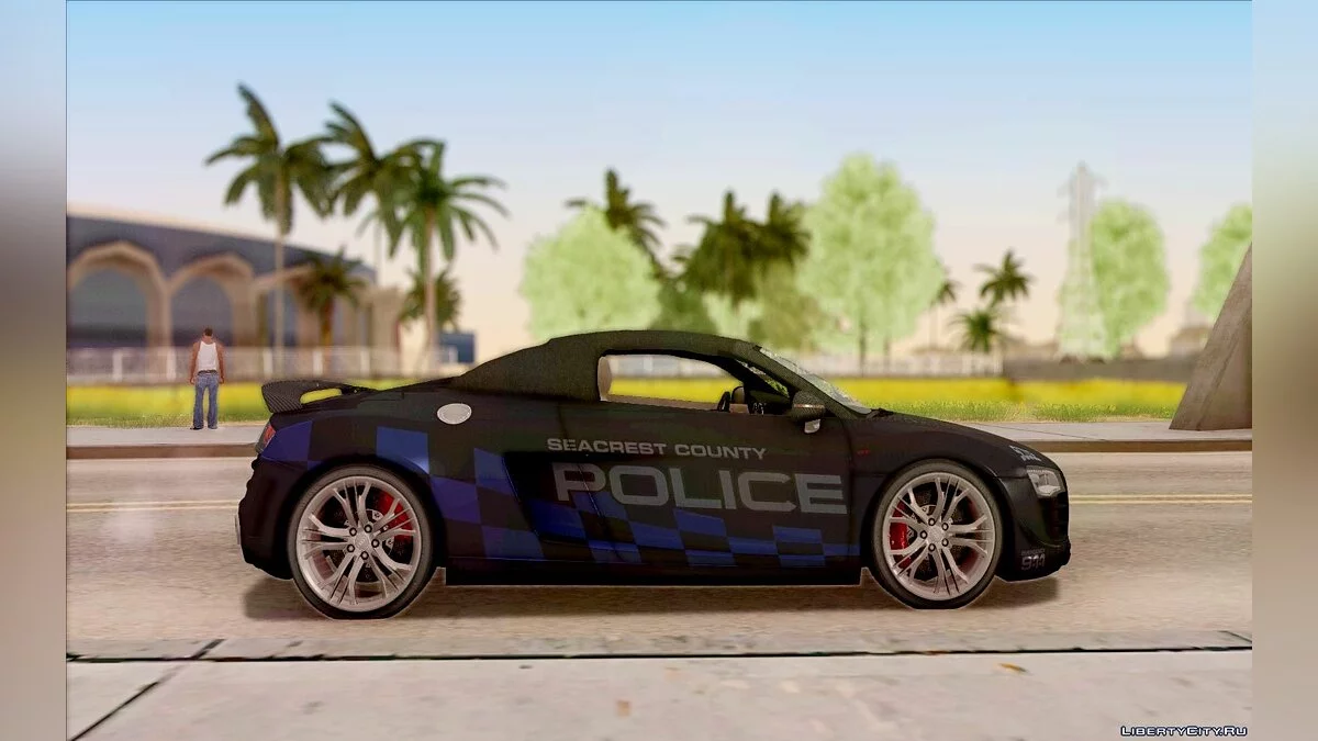Audi R8 High Speed Police / GTA San Andreas