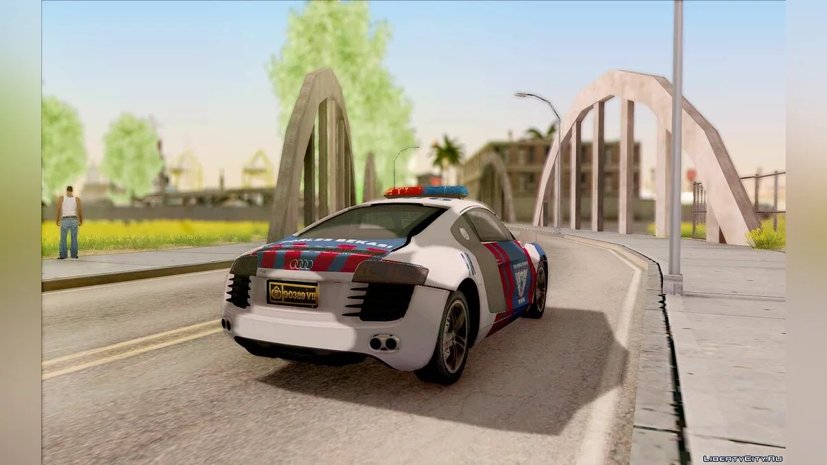 Audi R8 Police Indonesia / GTA San Andreas