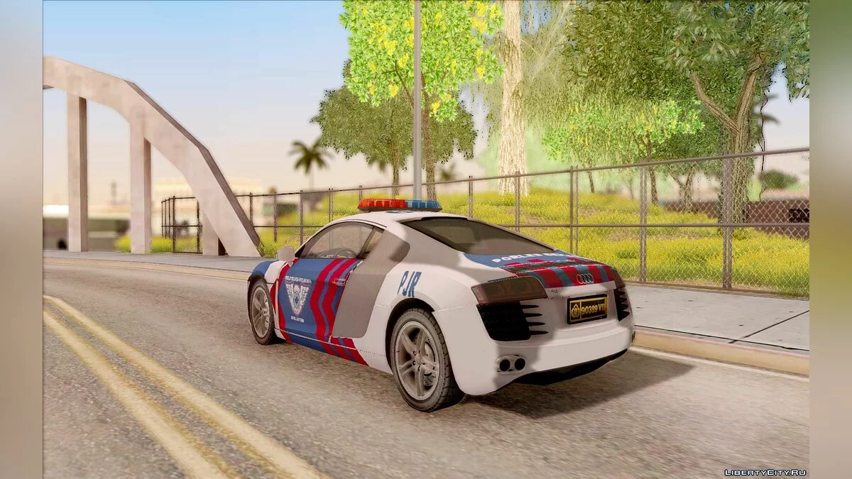 Audi R8 Police Indonesia / GTA San Andreas