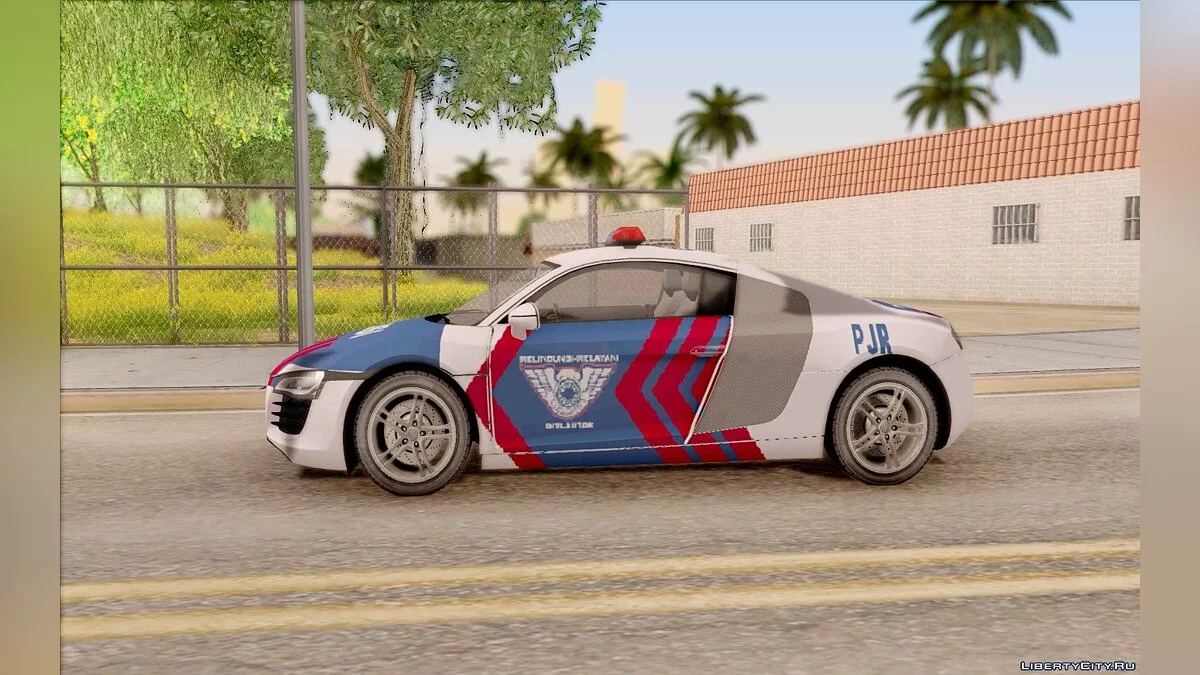 Audi R8 Police Indonesia / GTA San Andreas