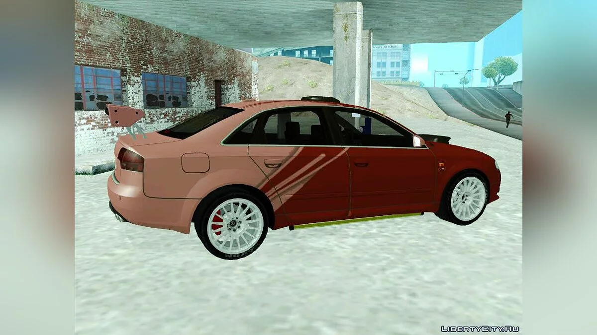 Audi S4 + Детали тюнинга для ТрансФендера / GTA San Andreas