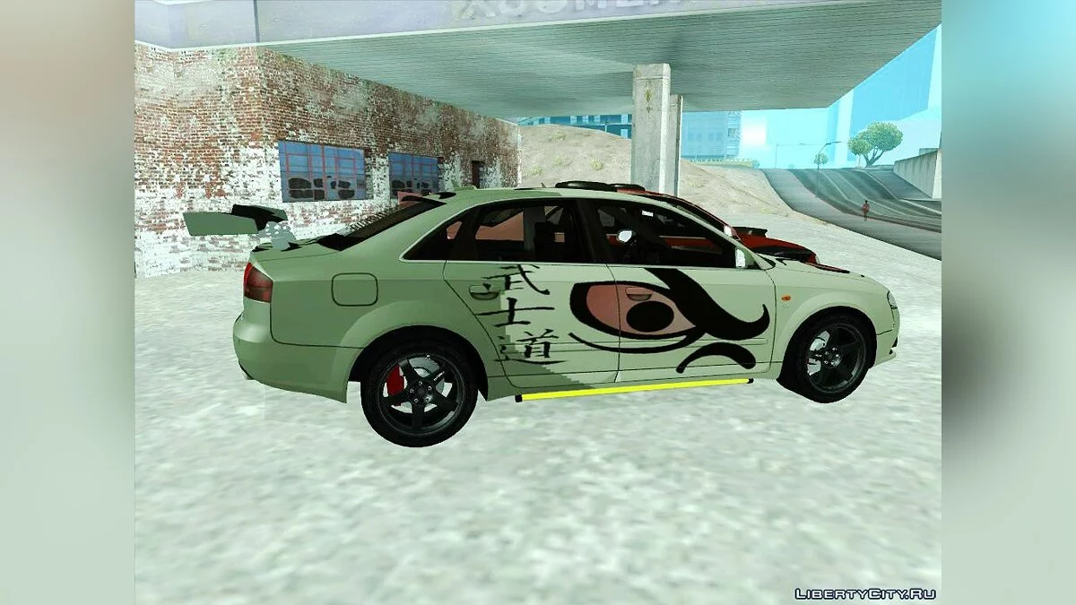 Audi S4 + Детали тюнинга для ТрансФендера / GTA San Andreas