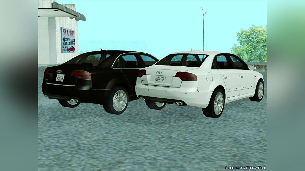 Audi S4 + Детали тюнинга для ТрансФендера / GTA San Andreas