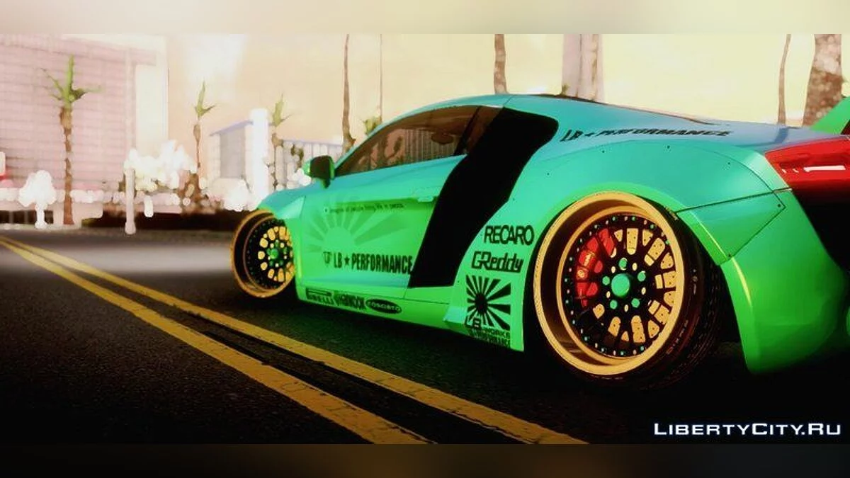 2014 Audi R8 V10 Liberty Walk LB Performance / GTA San Andreas