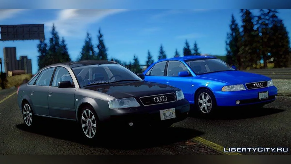 Audi A6 C5 Prefacelift 2.7 Biturbo '00 (US-Spec) / GTA San Andreas