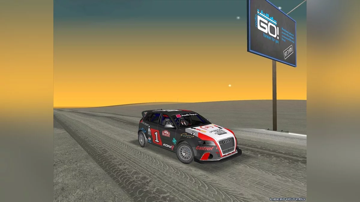 Audi RS3 Sportback Rally WRC / GTA San Andreas