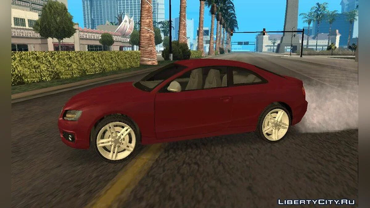Audi A5 на румынских номерах / GTA San Andreas