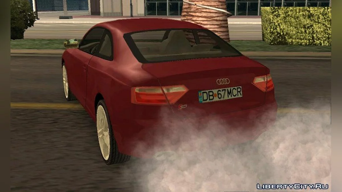 Audi A5 на румынских номерах / GTA San Andreas