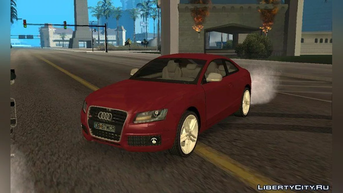 Audi A5 на румынских номерах / GTA San Andreas