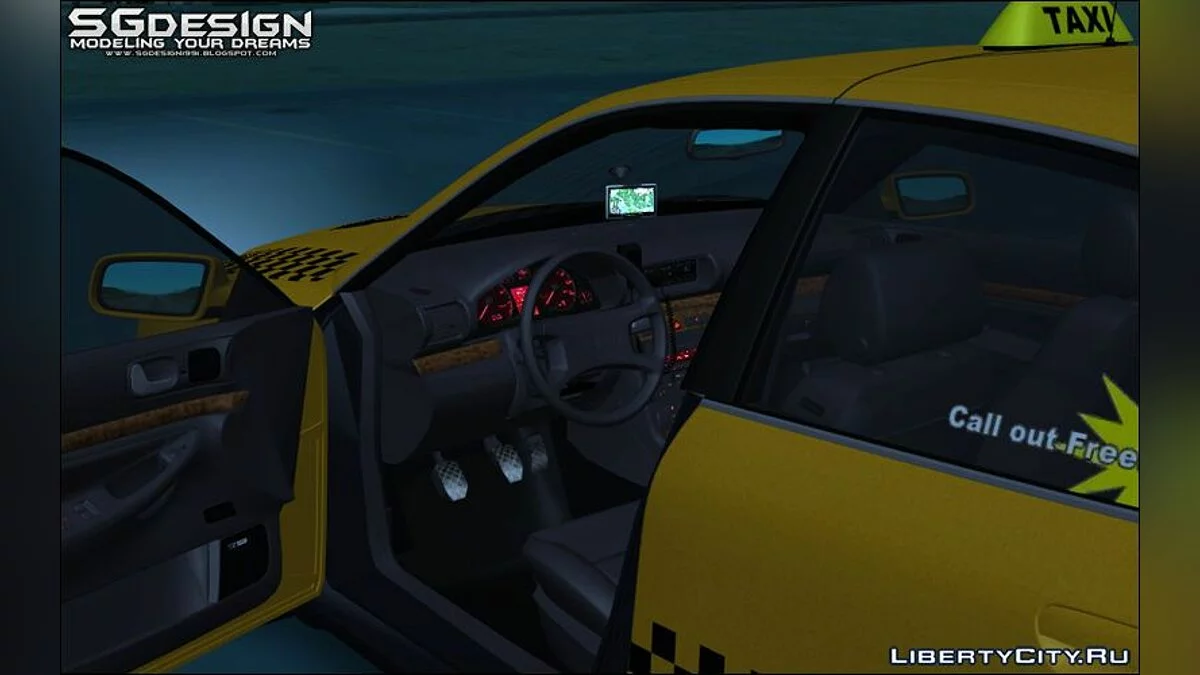 2000 Audi A4 1.9 TDI - Taxi / GTA San Andreas