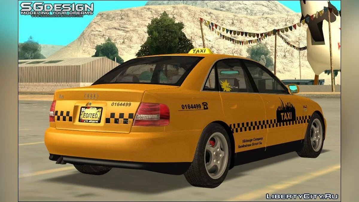 2000 Audi A4 1.9 TDI - Taxi / GTA San Andreas
