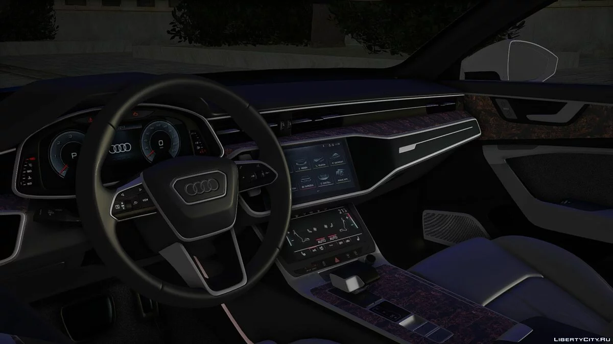 Audi A6 C8 Federal Tax Police Service 2019 / GTA San Andreas