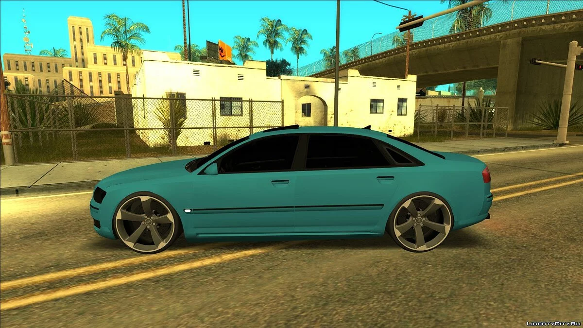 Audi A8 D3 с дисками Audi Rotor / GTA San Andreas