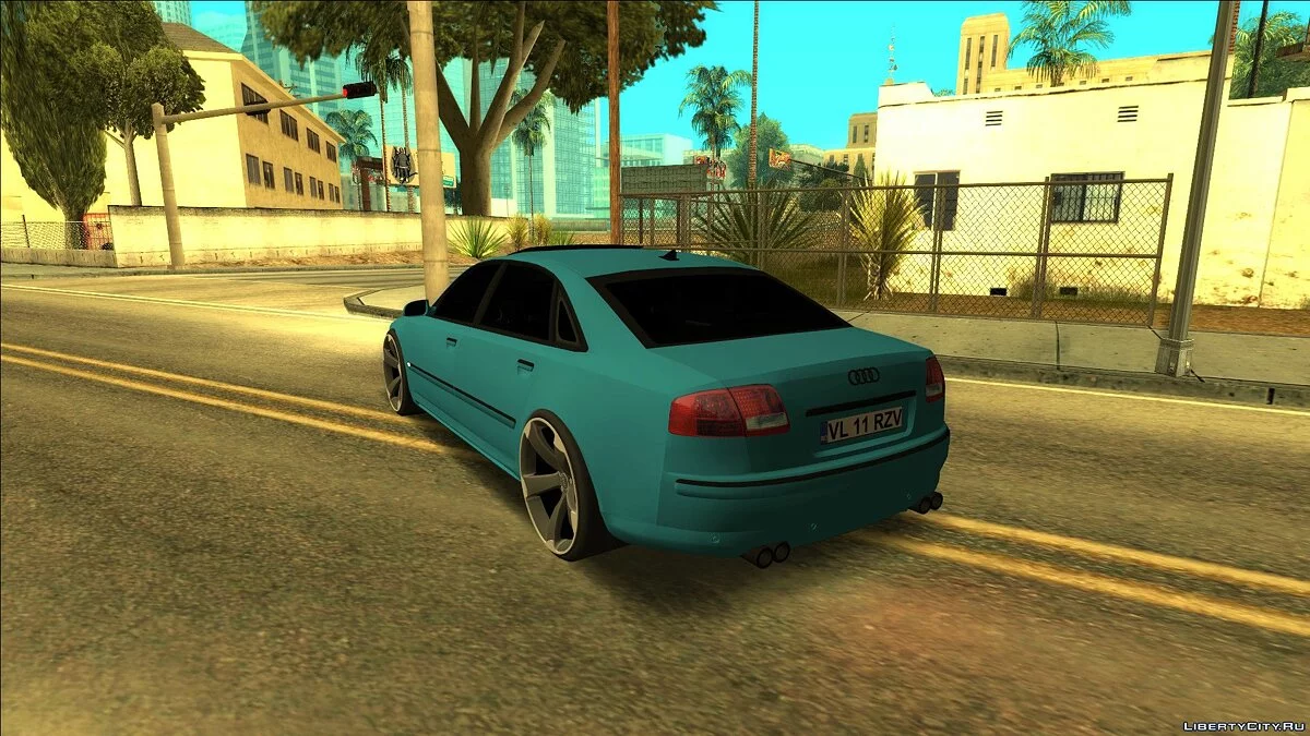 Audi A8 D3 с дисками Audi Rotor / GTA San Andreas