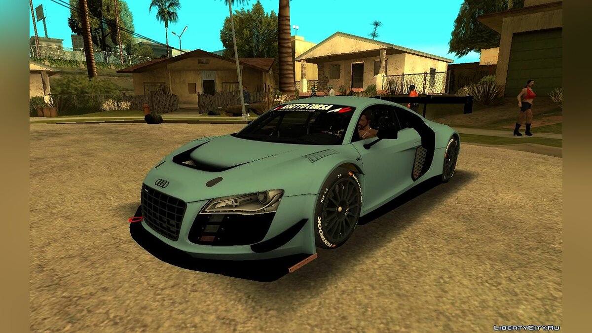 Скачать Audi R8 LMS [RHA] для GTA San Andreas