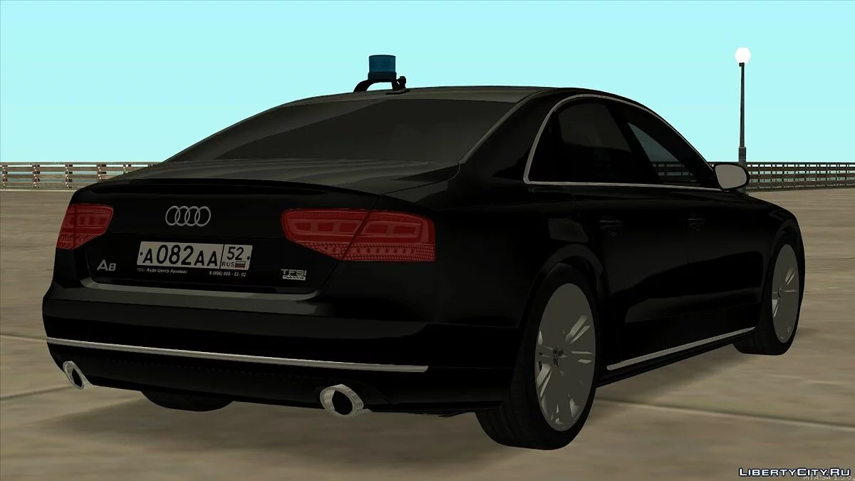 Audi A8 2013 Администрация области / GTA San Andreas