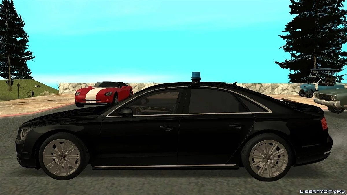 Audi A8 2013 Администрация области / GTA San Andreas