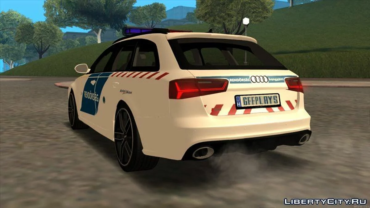 Audi RS6 C7 — венгерская полиция / GTA San Andreas