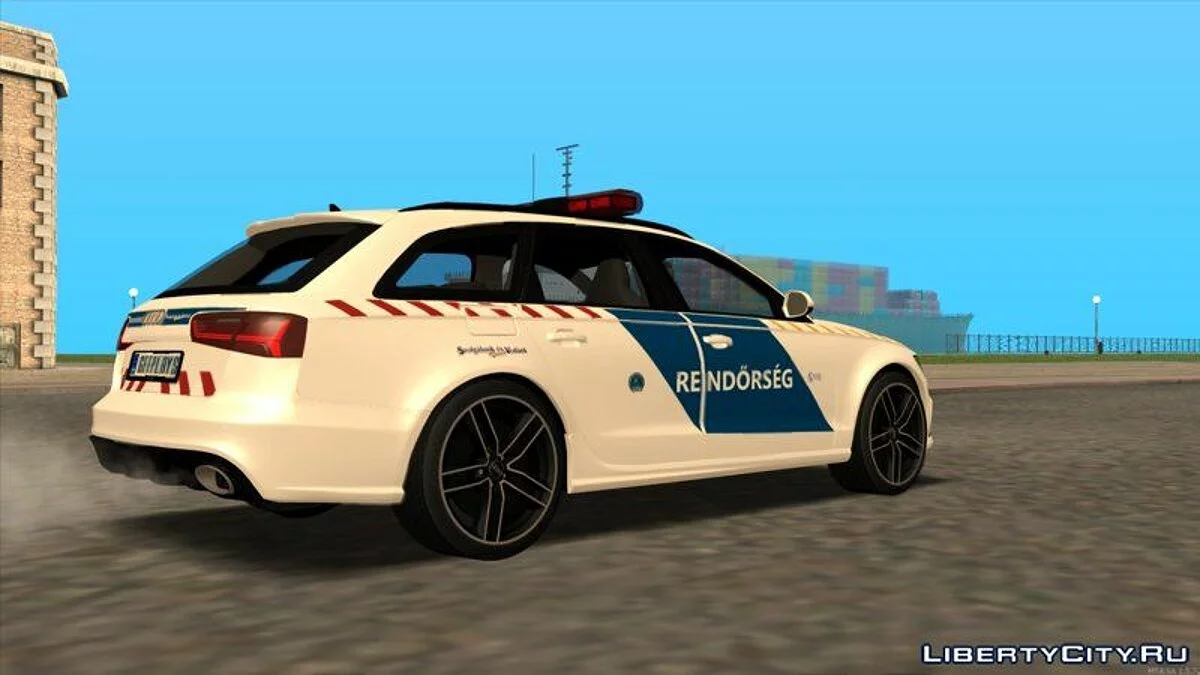 Audi RS6 C7 — венгерская полиция / GTA San Andreas