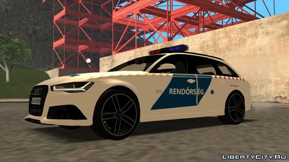 Audi RS6 C7 — венгерская полиция / GTA San Andreas