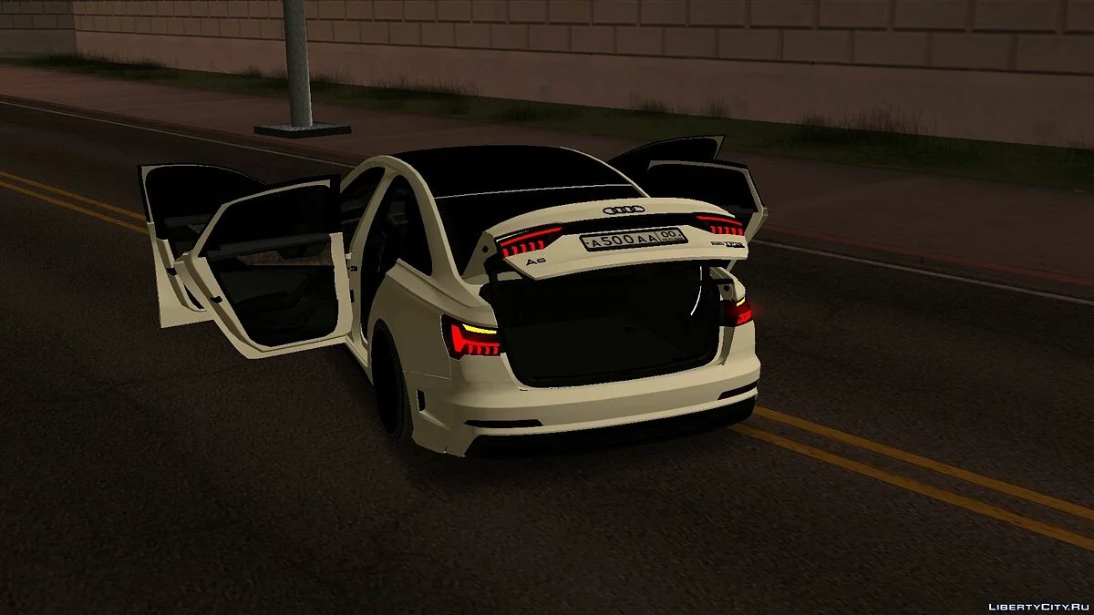AUDI A6 C8 (Black Edition) / GTA San Andreas