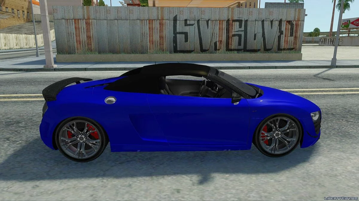 Audi R8 GT Spyder 2012 [LQ] / GTA San Andreas