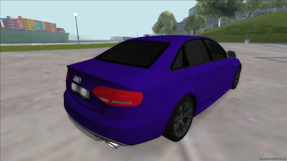 Audi A4 Royal Purple / GTA San Andreas