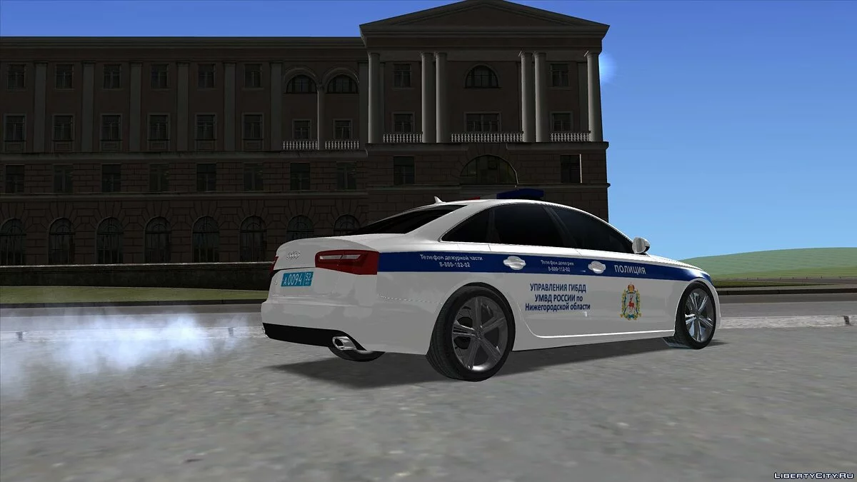 Audi A6 C7 ДПС / GTA San Andreas