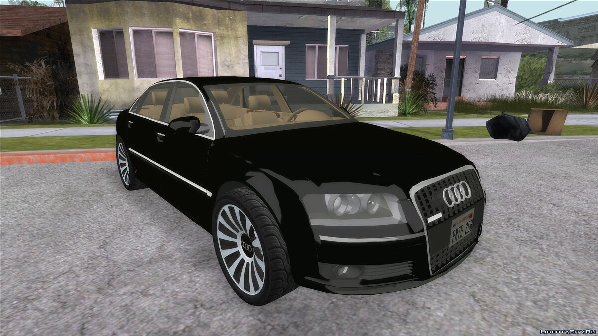 Скачать Audi A8 из Перевозчика 3 для GTA San Andreas