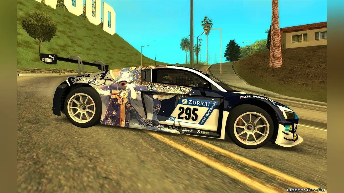 Audi R8 LMS Itasha / GTA San Andreas