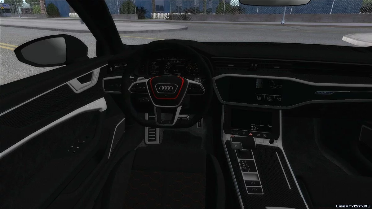 Audi RS6 2020 Silver Style / GTA San Andreas