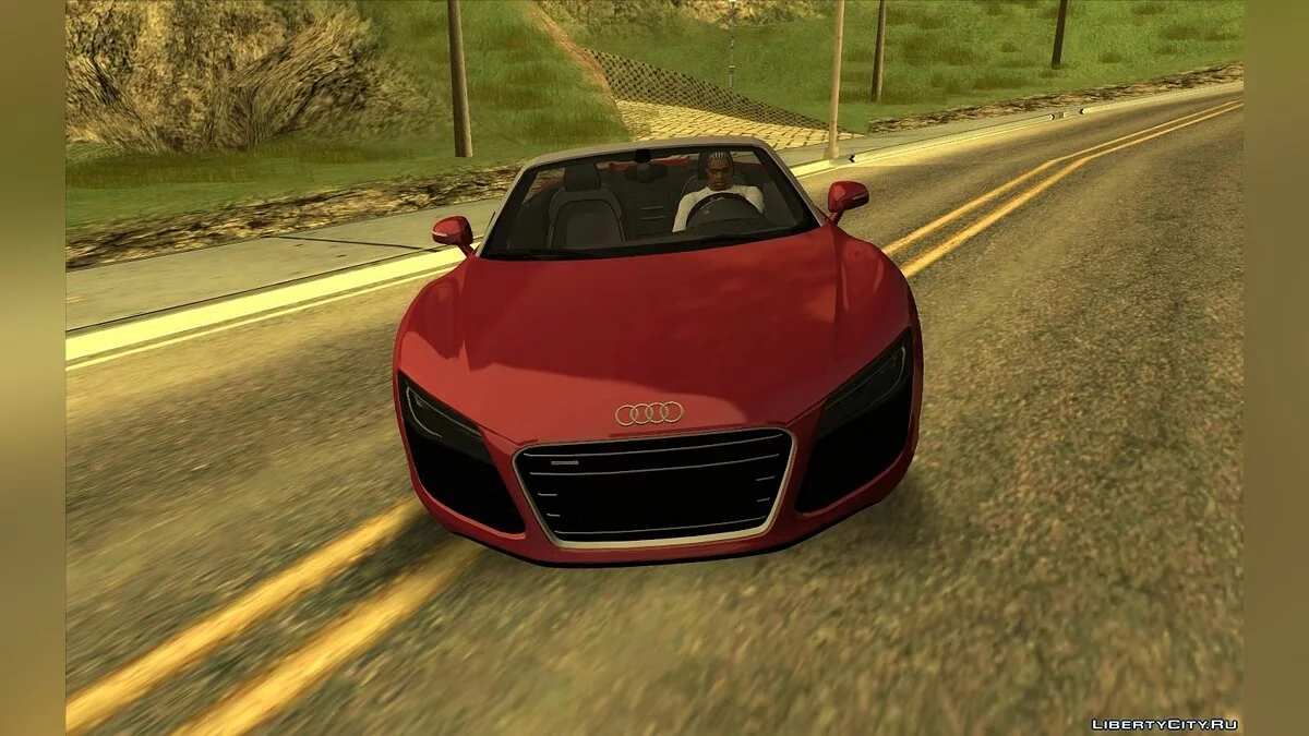 Audi R8 Spyder  / GTA San Andreas