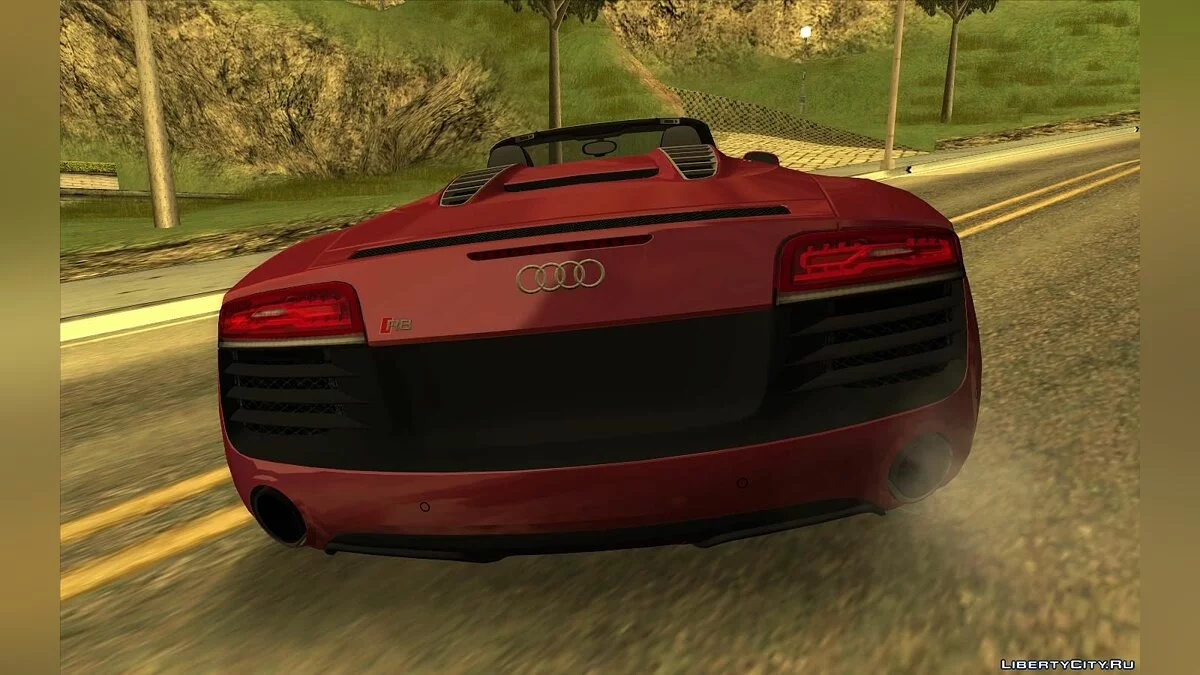 Audi R8 Spyder  / GTA San Andreas